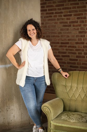 Bea Kort Vest Zonder Mouw