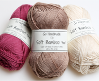 Haakpatroon Soft Bamboo Fine Babyschoentjes-3