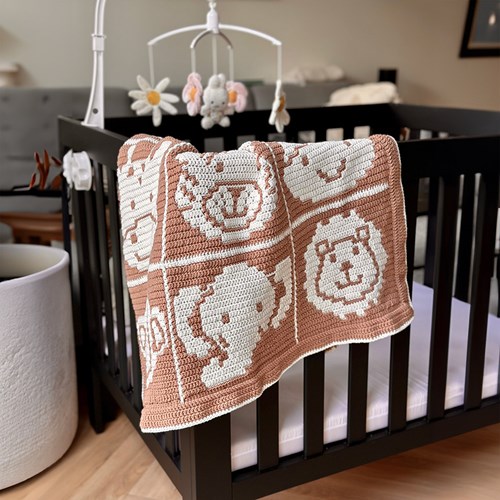 YarnZoo - Animal Adventure Speelkleed CAL Garen en Haakpakket-2