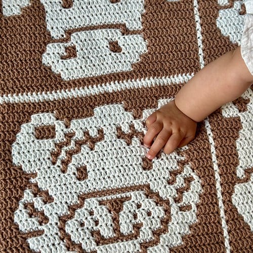 YarnZoo - Animal Adventure Speelkleed CAL Garen en Haakpakket-3