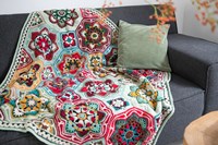 Persian Tiles Kerst Deken Haakpakket-2