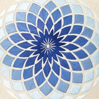 Circle Open Borduurpakket Rood