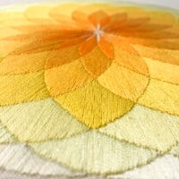 Circle Borduurpakket Geel-3
