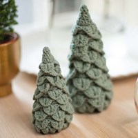 Mixed Up Kerstboompjes Haakpakket 055 Misty Green-2