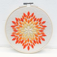 Petal Borduurpakket 003 Geel