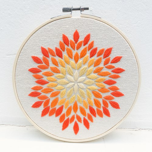 Petal Borduurpakket 003 Geel