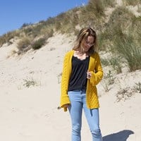 Haakpatroon Vlinders Vangen Vest-2