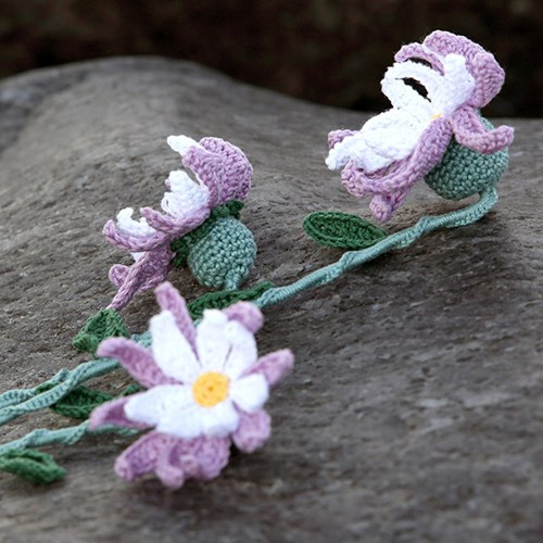 Haakpatroon Bloem Rosemary Flowers-3