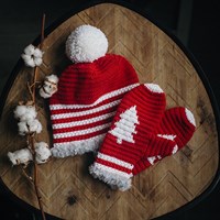 Haakpatroon Merry Kerstmuts Set Wolplein Nl