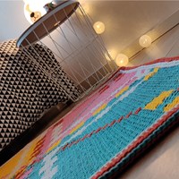 Haakpatroon Play the Game Vloerkleed