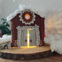 Zomer & Winter Peperkoekhuisje Haakpakket-3