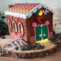 Zomer & Winter Peperkoekhuisje Haakpakket-2
