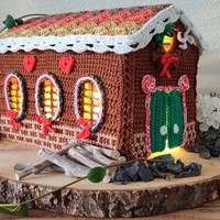Zomer & Winter Peperkoekhuisje Haakpakket