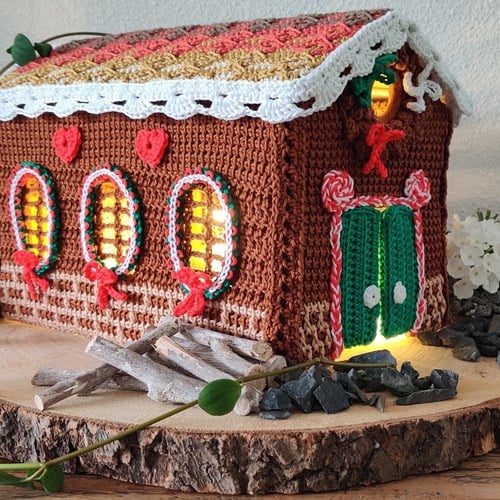 Zomer & Winter Peperkoekhuisje Haakpakket