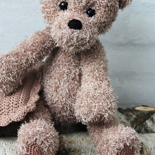 Haakpatroon Teddy Met Dekentje En Kussen Go Handmade-2