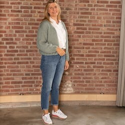 Breipatroon Kort Vest Elegant
