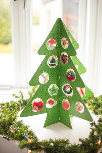 Het Traditionele Kerstboom AdventCAL Haakpakket-2