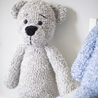 Hugg Beer Haakpakket 4 Grey