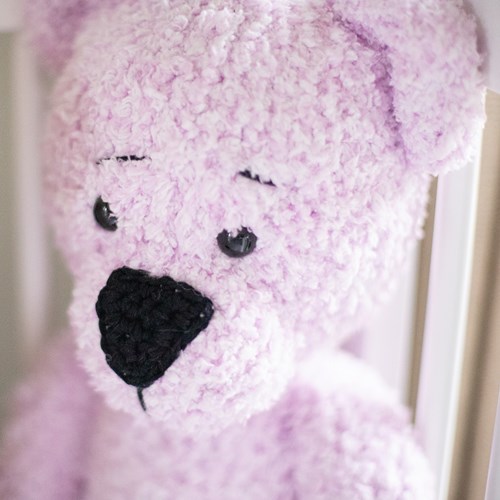Hugg Beer Haakpakket 3 Pink