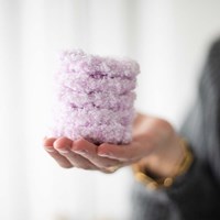 Hugg Wasbare Wattenschijfjes Haakpakket 993 Yara - Pink-2