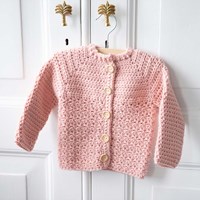 Happy Baby Vestje Haakpakket 101 Rosé maat 74/86-2