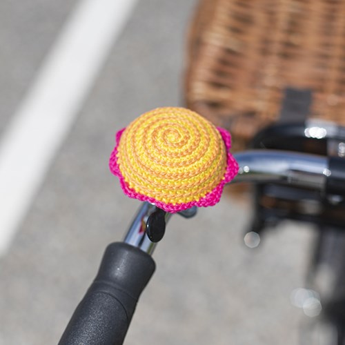 Haakpatroon Hoesje Fietsbel Bloem-2