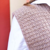 Bea's Gehaakte Slip-Over Haakpakket 1 Taupe XS/S-3
