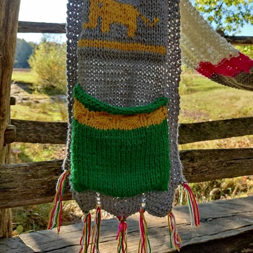 Breipatroon African Elephant Scarf-3