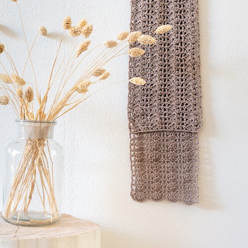 Yarn and Colors It's a Scarf Haakpakket 005 Clay-2