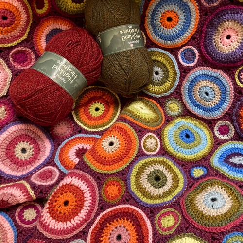Magic Circles Deken Supernova Blanket Garenpakket