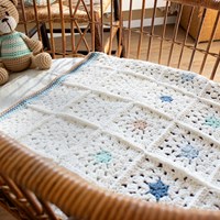 Baby deken Jongen Haakpakket Ledikant-2