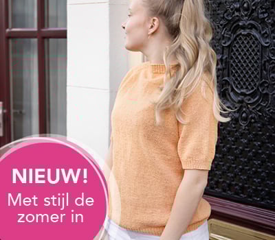 Breipakket Zomertruitje met ronde hals