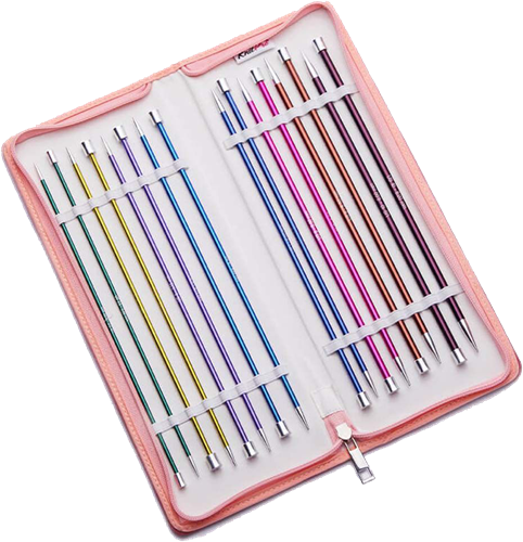 KnitPro Zing breinaalden set 30cm 2.50-6.00mm