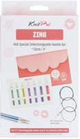 KnitPro Zing Spec. verw. breip. set 10cm 3-5mm Midi