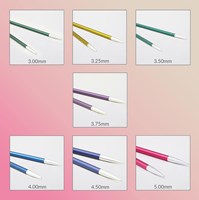 KnitPro Zing Spec. verw. breip. set 10cm 3-5mm Midi