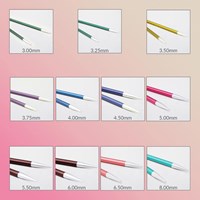 KnitPro Zing spec. verw. breip. set 10cm 3-8mm Regal