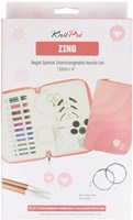 KnitPro Zing spec. verw. breip. set 10cm 3-8mm Regal