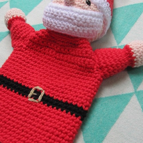 Haakpatroon Kerst Handpoppen-3