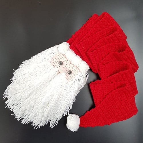 Haakpatroon Kerst Sjaal En Muts-2