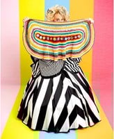 ole sjaal karin bloemen stripes & colors garenpakket