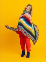 Karin Bloemen Poncho Garenpakket-2