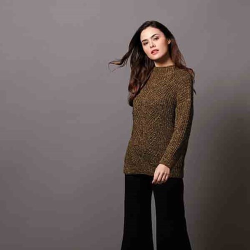 Cotton-Merino Patentsteek Trui Breipakket 1 L-2
