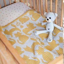 Cozy Cats Babydeken Garen & Haakpakket
