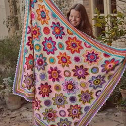 Flowers Forever CAL 2025 Haakpakket Katia UNICO