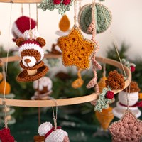 Kersthanger AdventsCalender Haakpakket-2