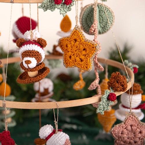 Kersthanger AdventsCalender Haakpakket-2