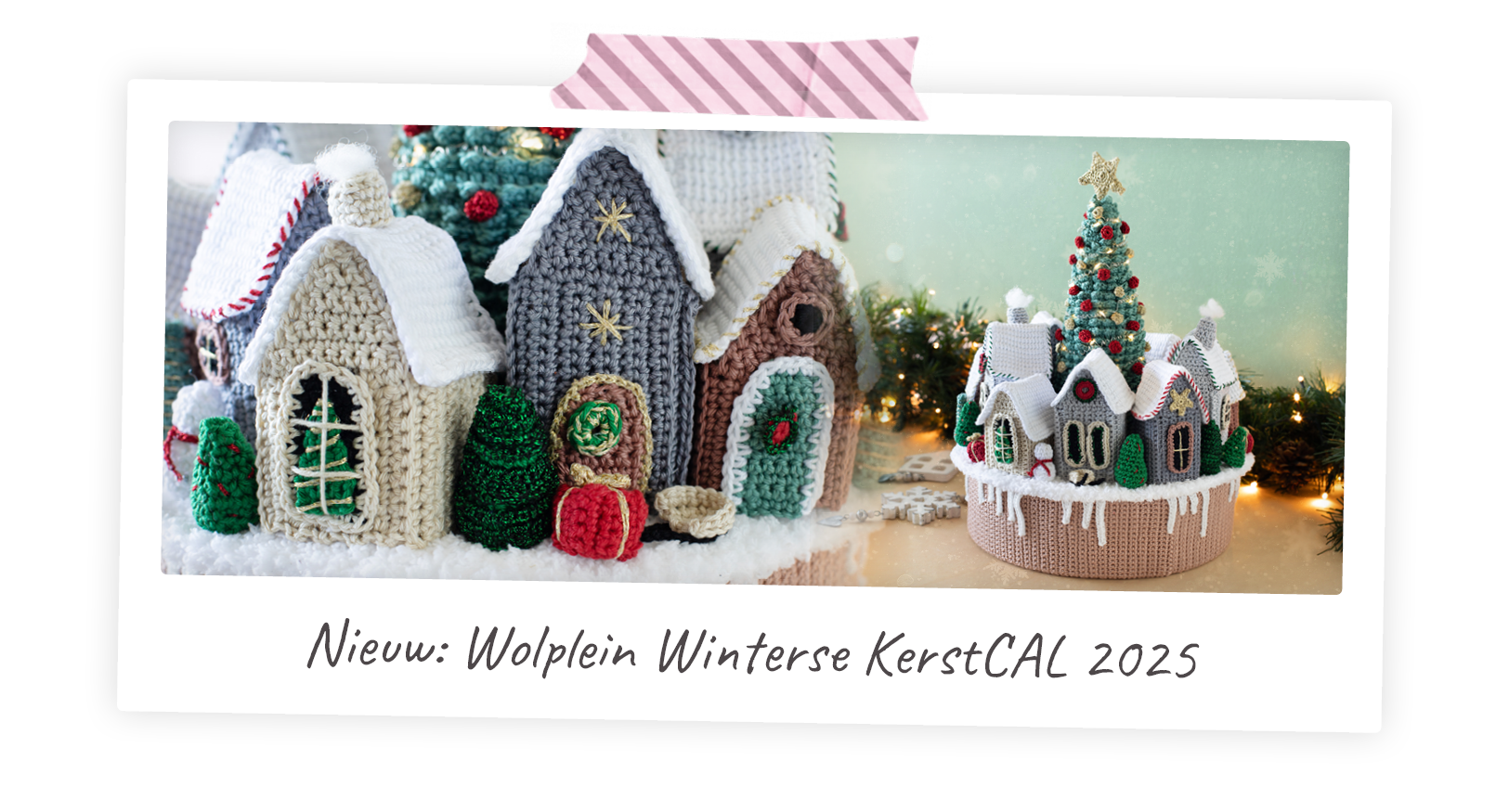 Wolplein Winterse KerstCAL 2025 Haakpakket