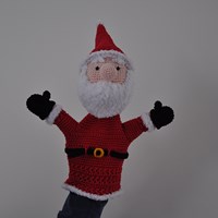 Haakpatroon Kersthandpoppen Rudolph met de kerstman-3