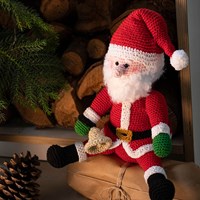 Mini Kerstman Haakpakket