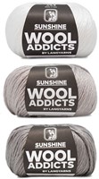 Wooladdicts Strong Spirit Trui Breipakket 1 S/M White/Grey